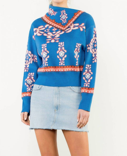 Thml - Long Sleeve Printed Sweater
