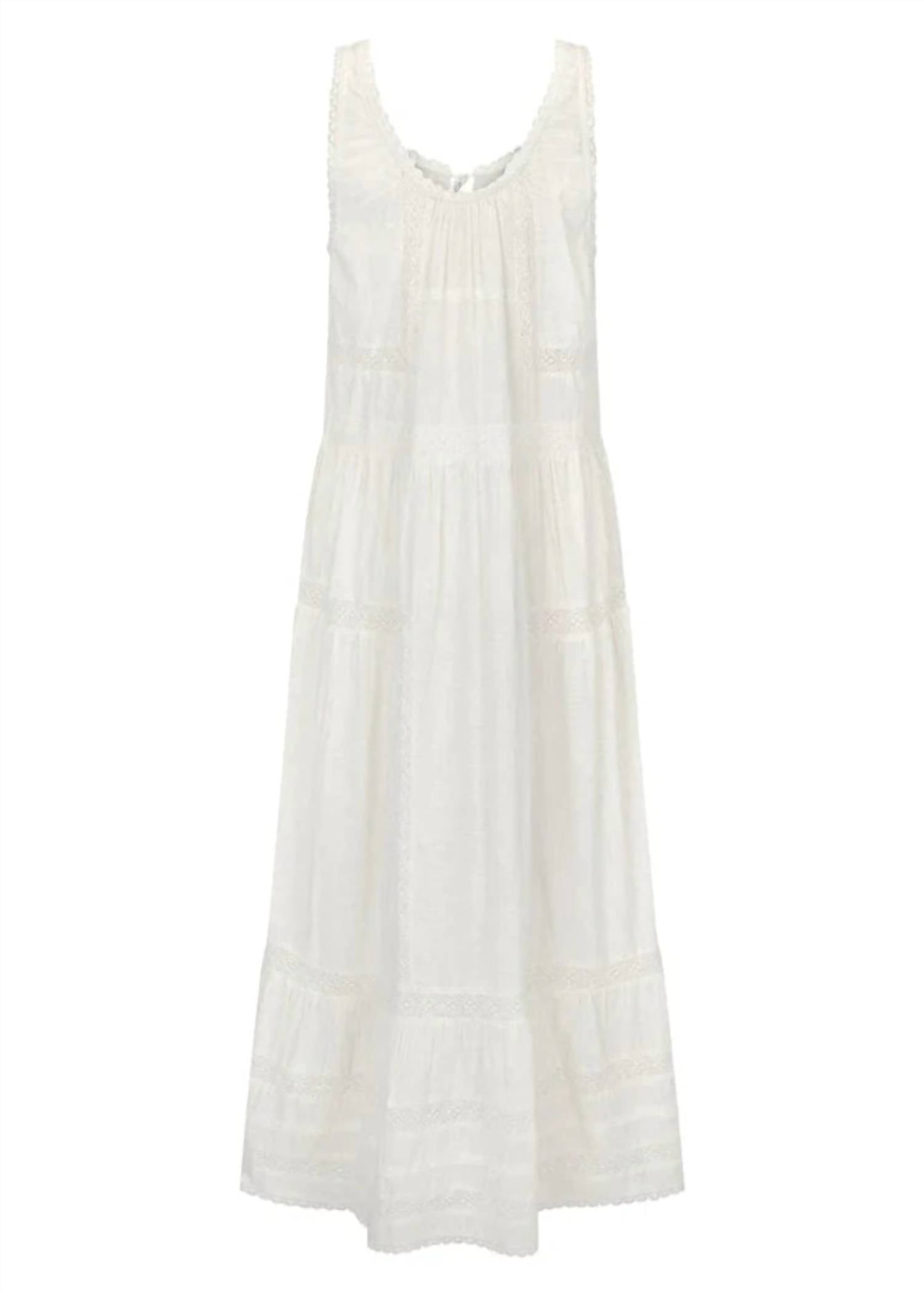 SPELL Serendipity Lace Sundress in jasmine - women's dress - view 4