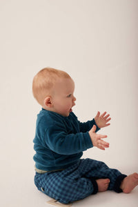 Cozmo - Kid's Corduroy Velour Knit Sweatshirt