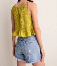 Cleobella - Leota Top With Feminine Self-tie Straps