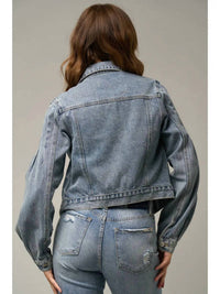 Insane Gene - Puff Sleeve Denim Jacket