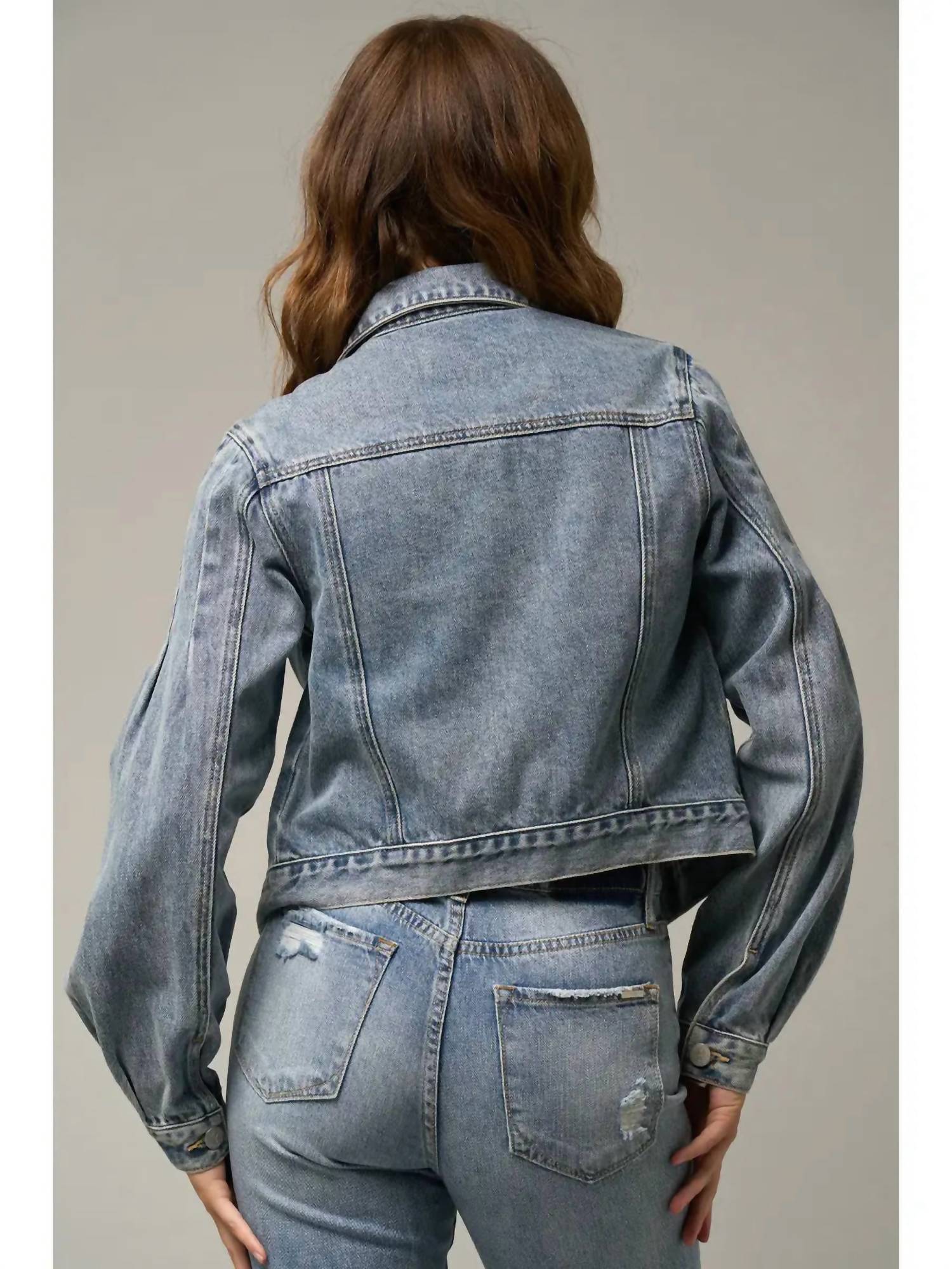 Insane Gene - Puff Sleeve Denim Jacket