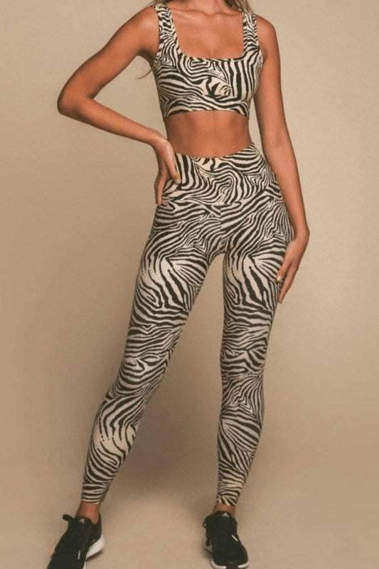 Montce - High-waisted Wide-band Legging