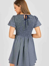 Sadie & Sage - Frankie Smocked Mini Dress