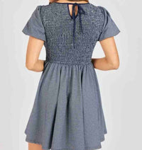 Sadie & Sage - Frankie Smocked Mini Dress
