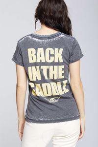 Recycled Karma - Aerosmith Back In The Saddle Fitted Tee