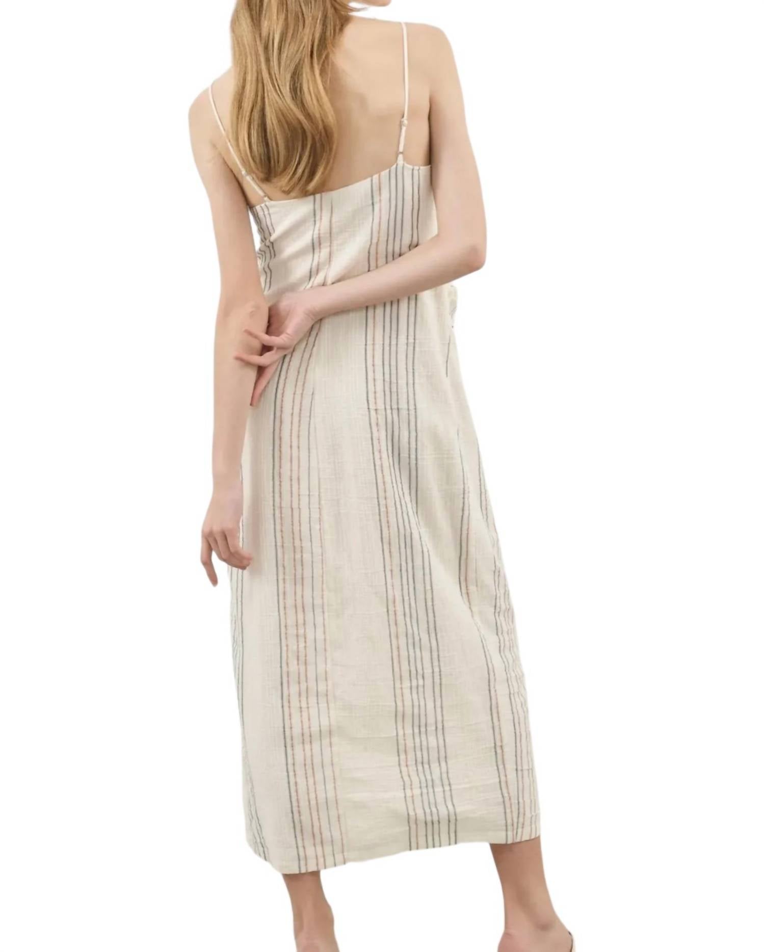 Handloom - Celia Striped Dress