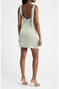 Lulus - Carly Tie Strap Mini Dress
