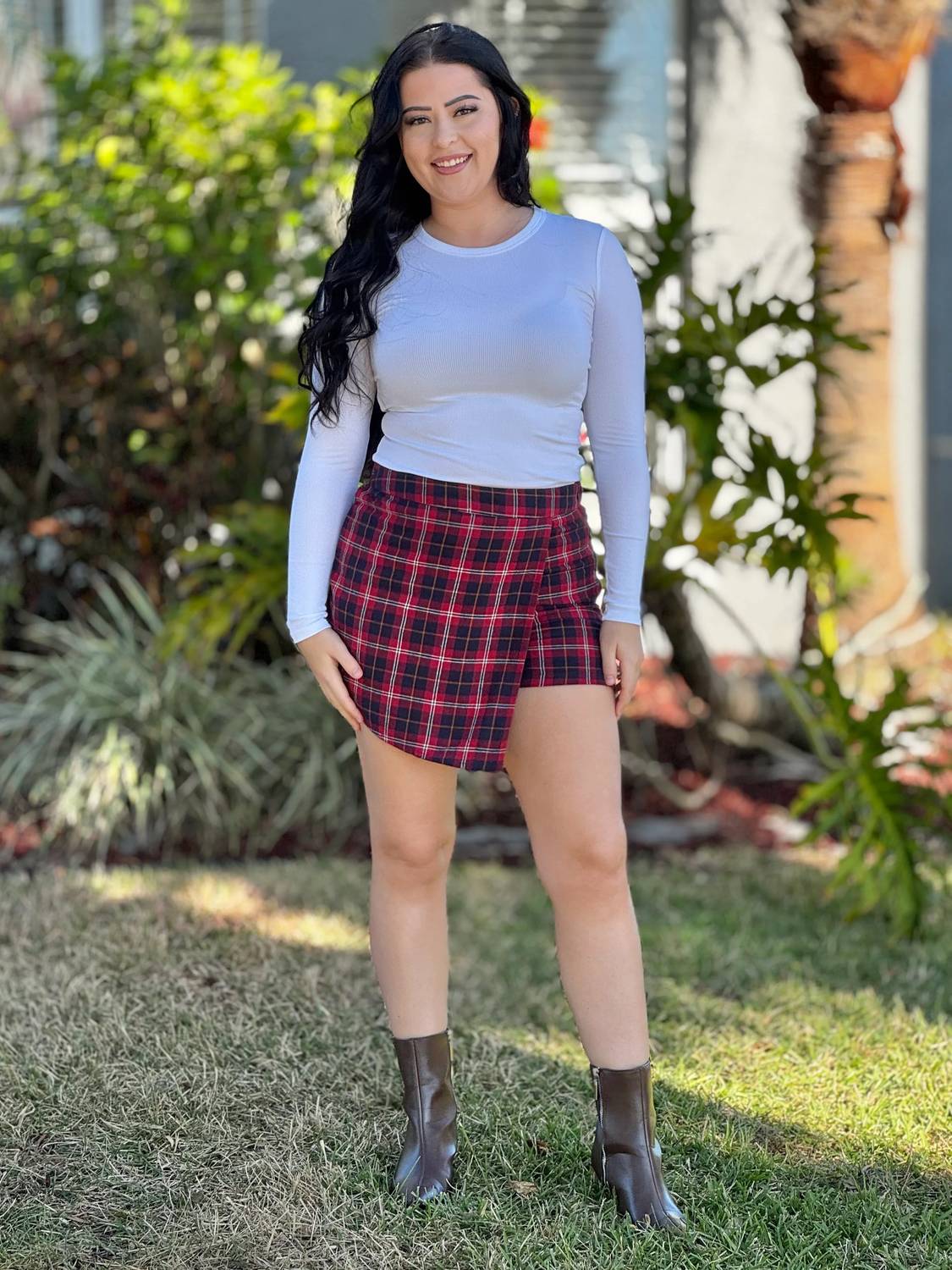 Southern Grace - Fireside Chat Skort