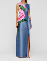 Kay Unger - Luciana Column Gown