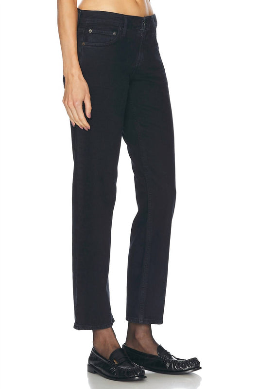 Agolde - Women's Amber Low Rise Straight Jeans