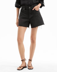 Veronica Beard - Ellis Mid Rise Denim Shorts