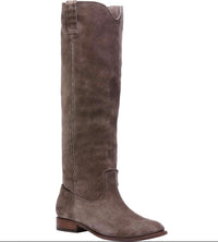 Frye Women's Tall Suede Boot in taupe - women's shoe