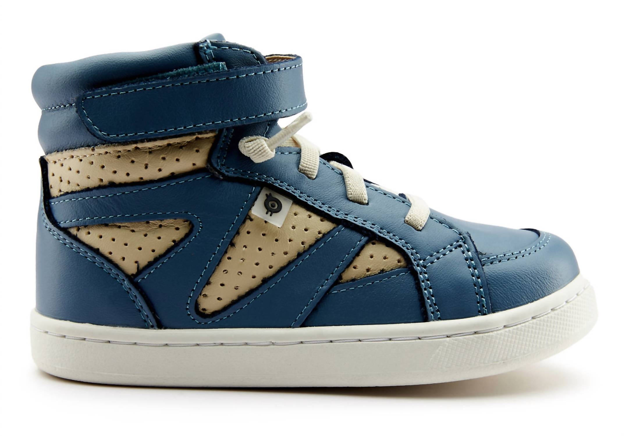 OLDSOLES Kid's 6148 The Squad Sneakers in indigo cream - kids' sneaker - alternate view