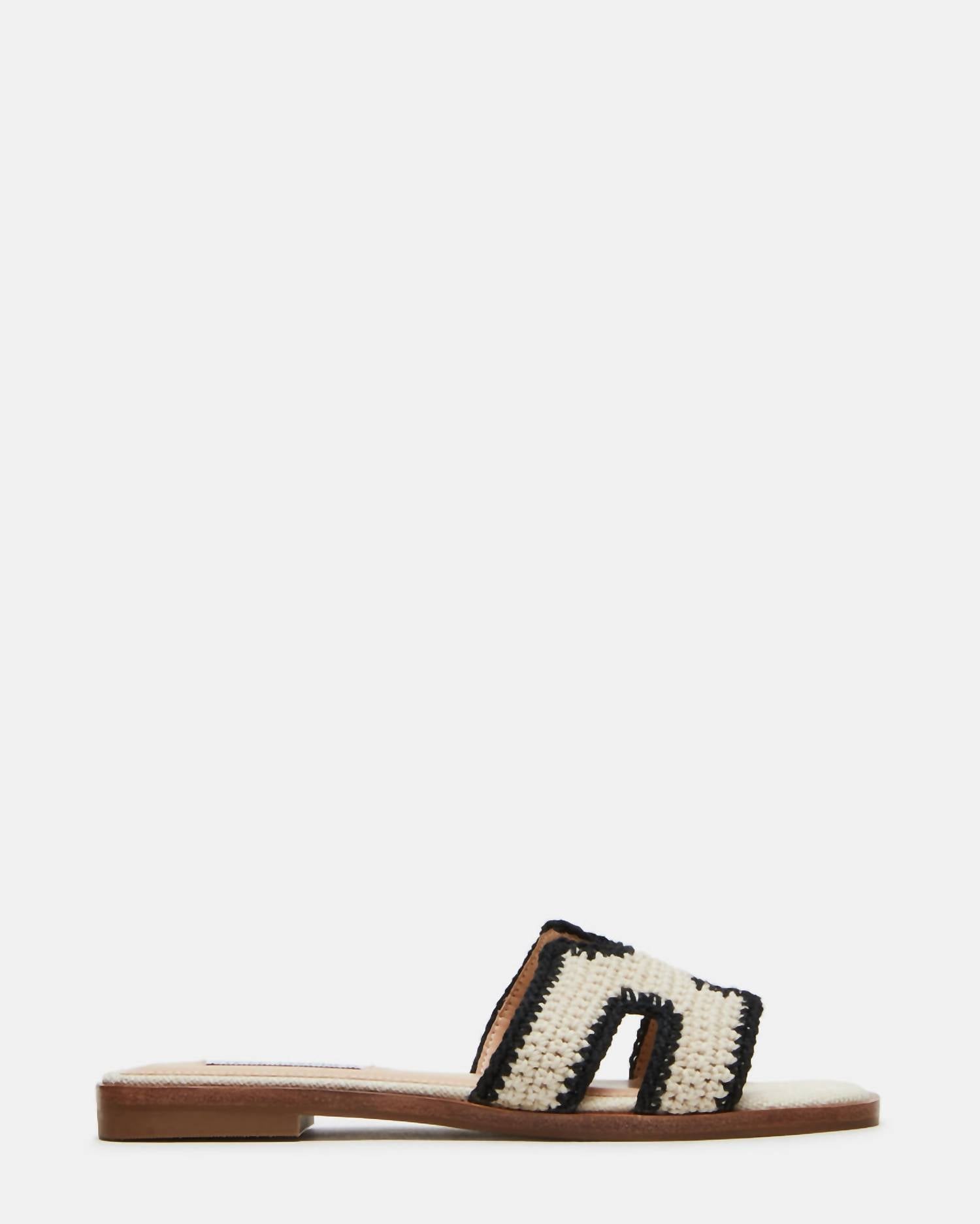 STEVE MADDEN Women's Hadyn Sandal in cream multi 1 - women's sandal