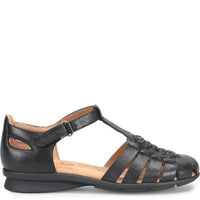 Comfortiva Women's Persa Sandal in black - women's sandal - detail view