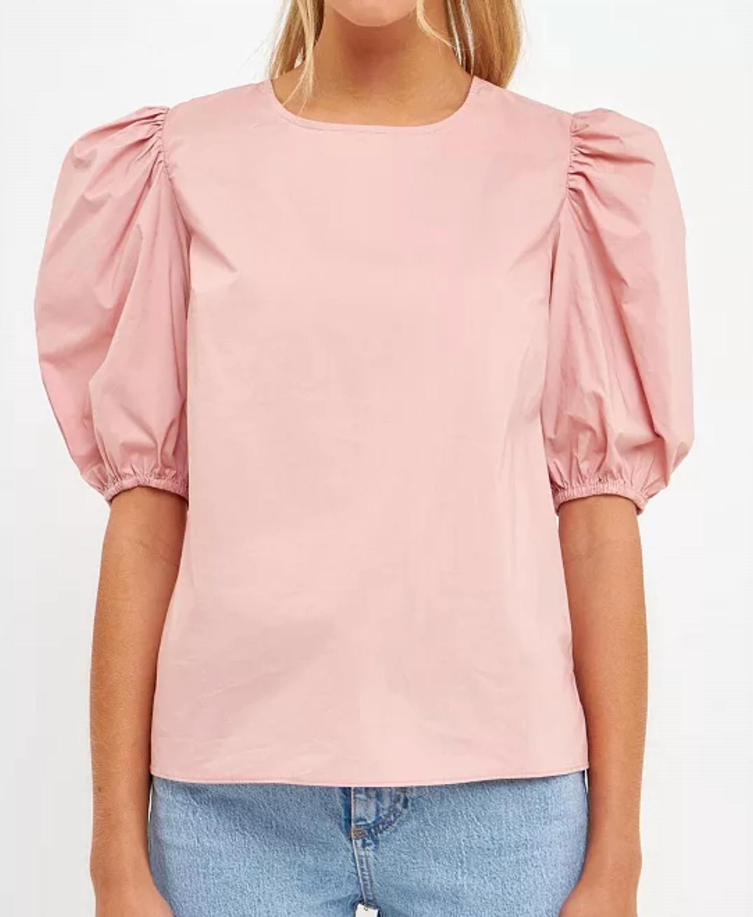 English Factory - Puff Sleeve Top