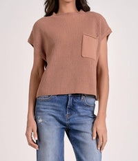 Elan - Capsleeve Crewneck Sweater