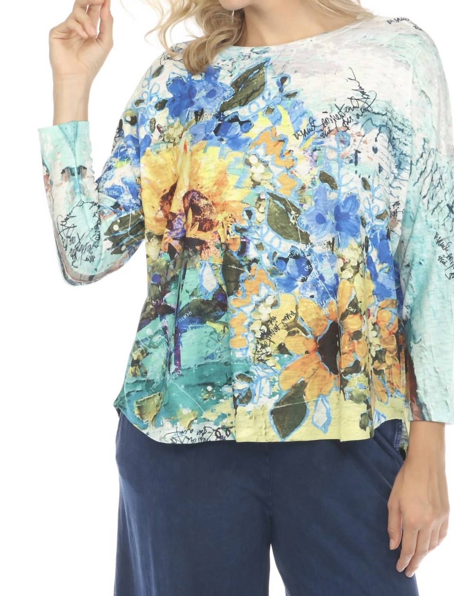 Inoah - sunflower notes sweater