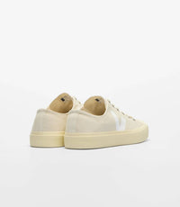 VEJA Men's Wata Ii Low Canvas Sneakers in cream - men's sneaker - alternate view