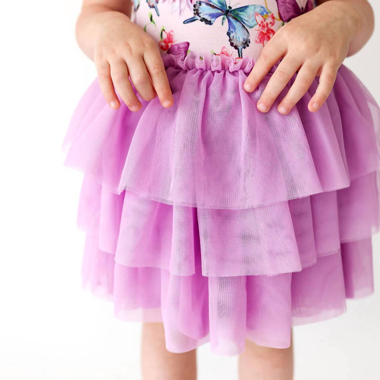 Posh Peanut - Girl's Butterfly Tulle Dress