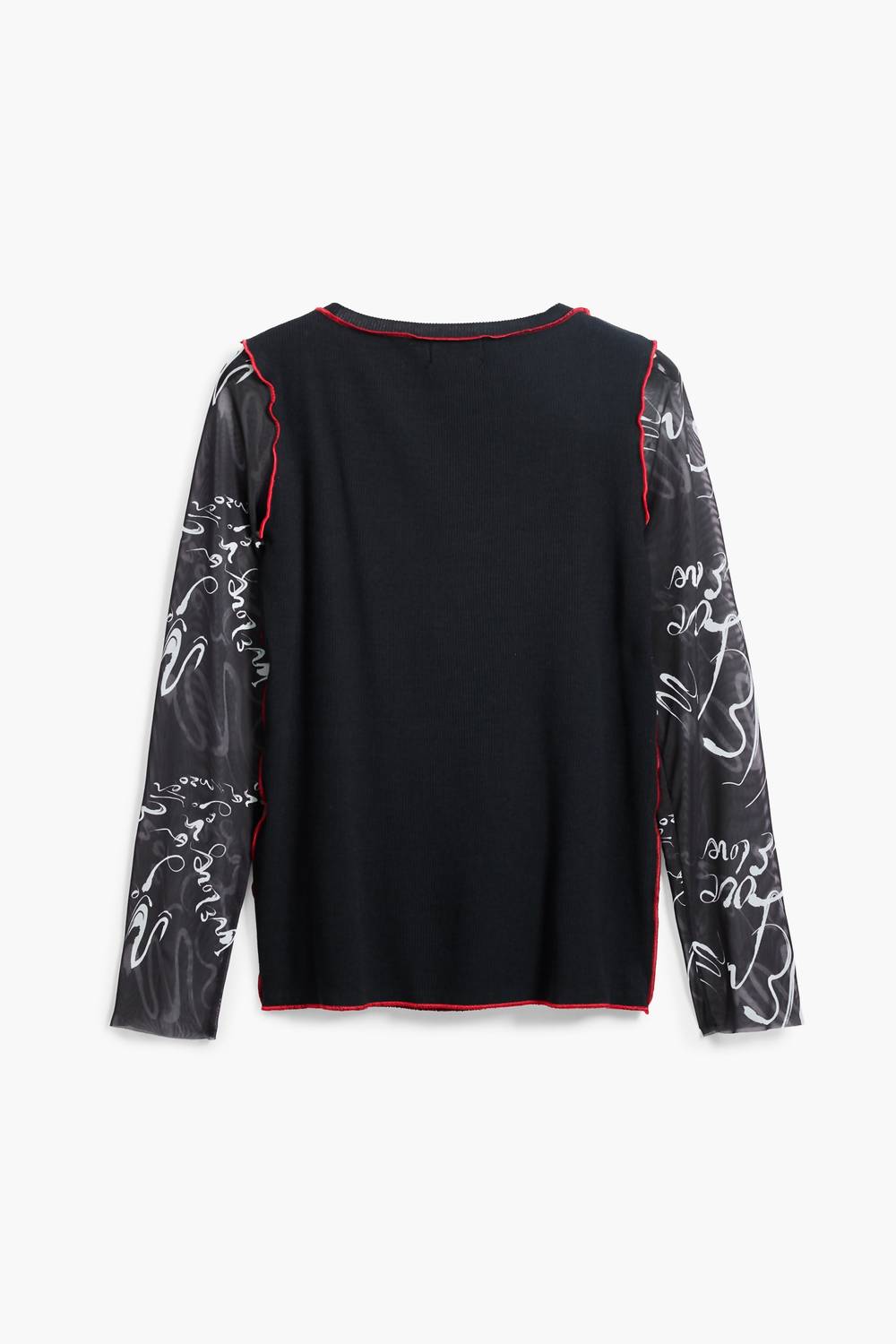 Desigual - Squiggle Long Sleeve Tee