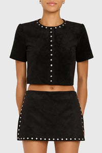 Amanda Uprichard - Braswell Suede Top
