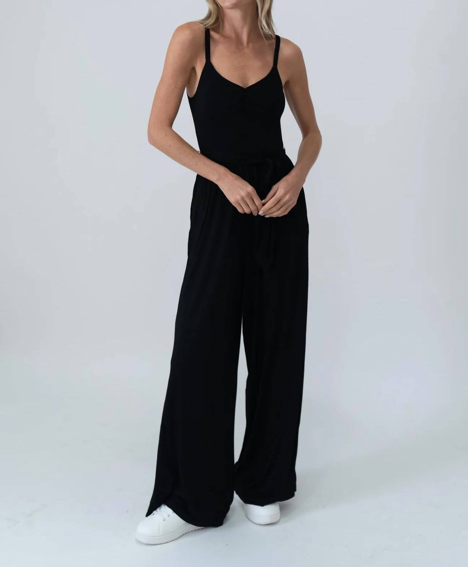 Six/Fifty - Side Tie Jumpsuit