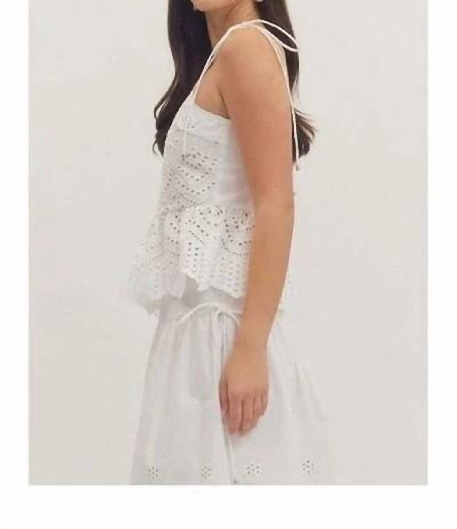 Entro - Desert Lace Eyelet Set