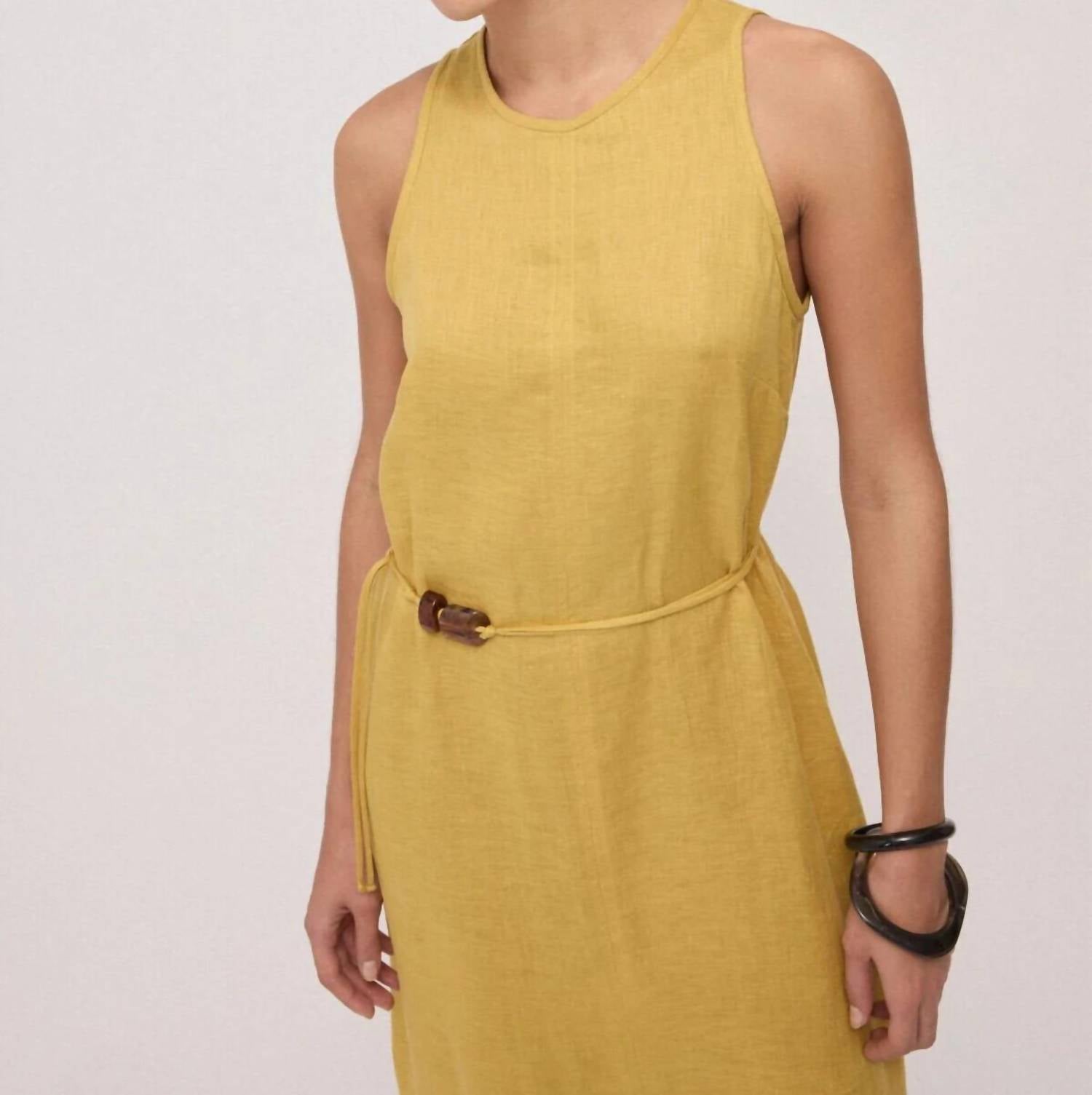 Ottod'Ame - Sleeveless Linen Maxi Dress
