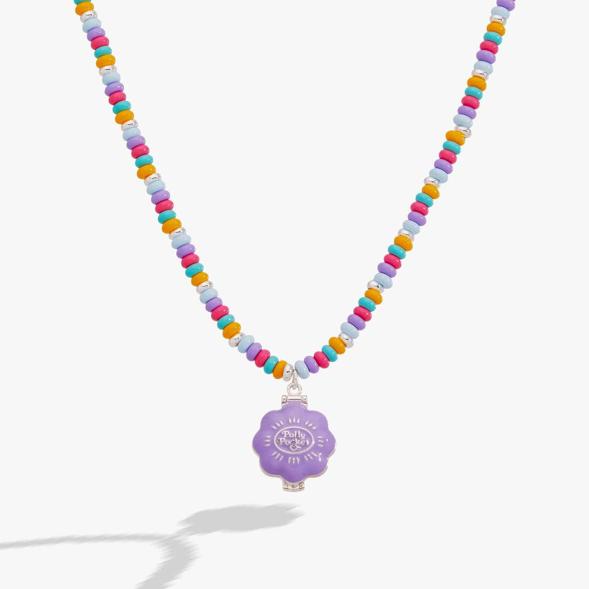 Alex & Ani - Women's Polly Pocket Limited Edition Pool Party Beaded Locket Necklace