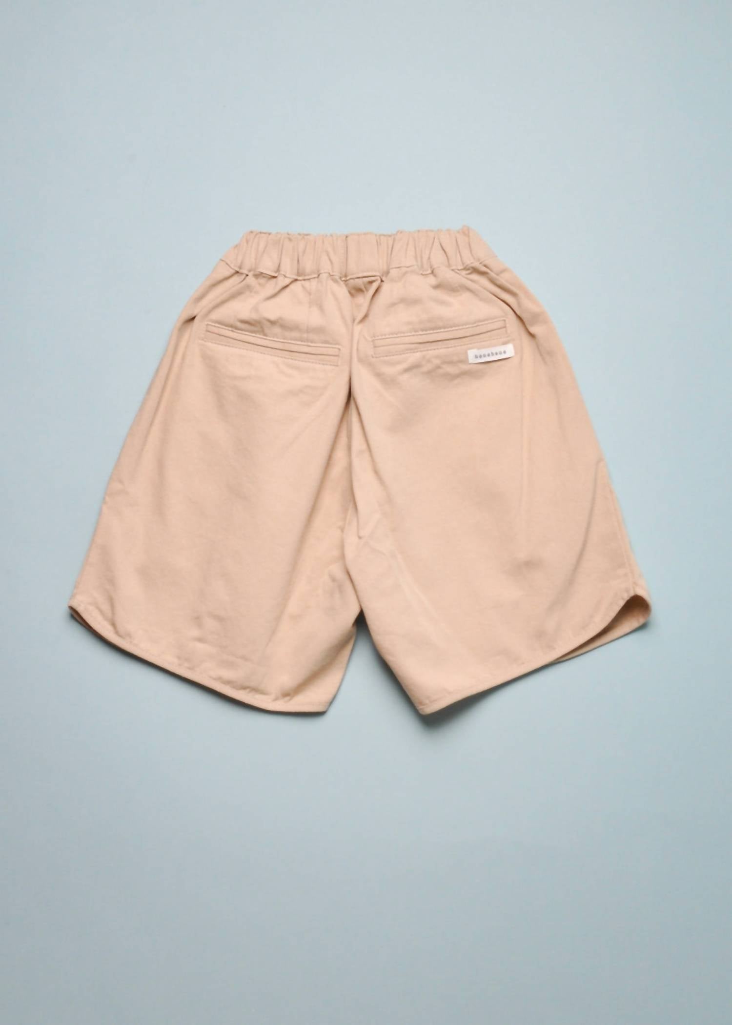 Benebene - Girl's Neat Pleated Balloon Shorts