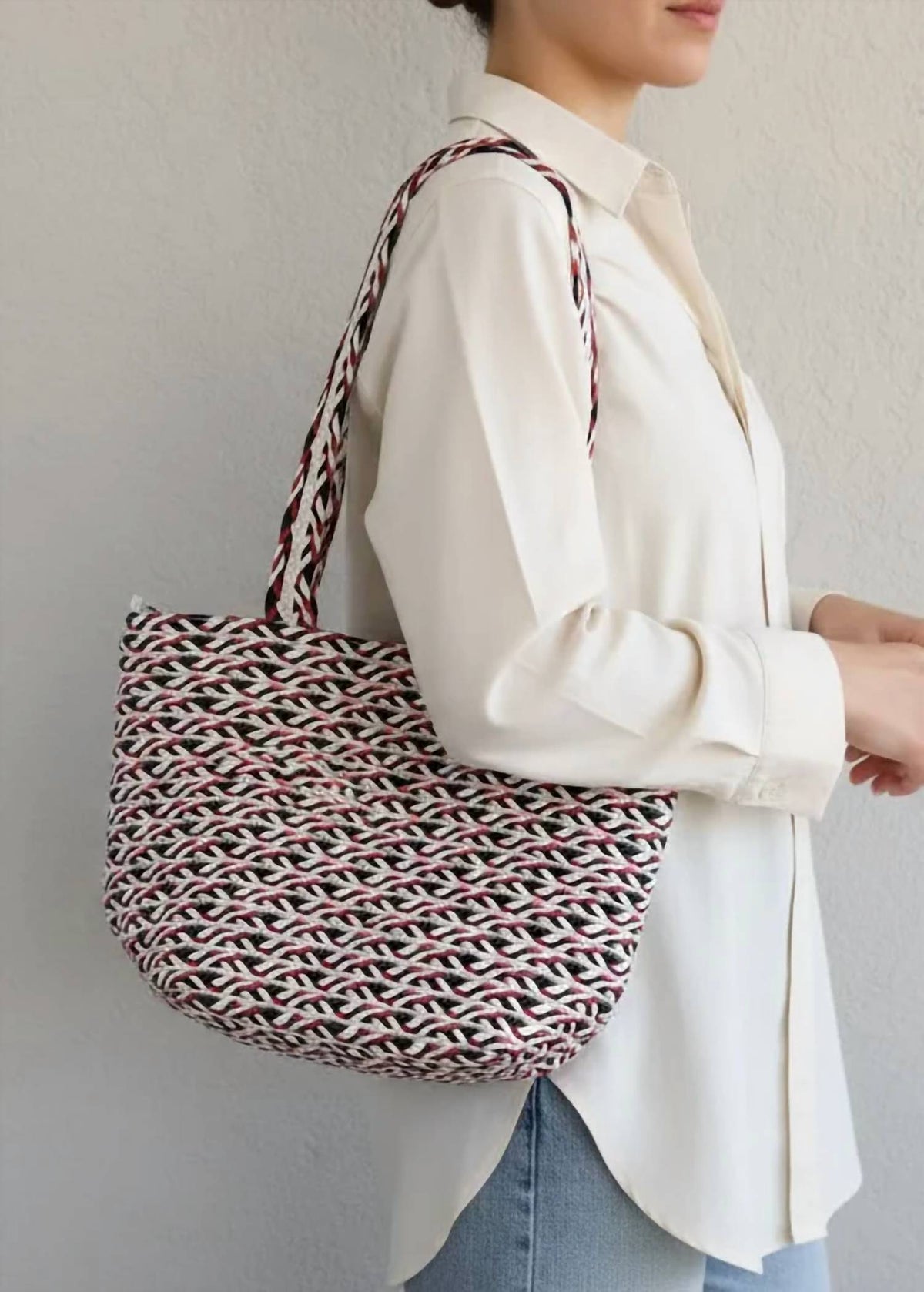 B-Unlimited - Raffia Tote Bag