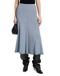 Proenza Schouler Stina Midi Skirt in slate - women's skirt