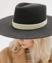 Gigi Pip - Women's Dakota Triangle Crown Wide Brim Hat