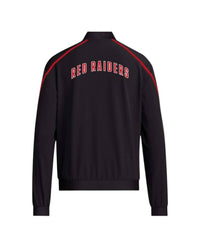 adidas Women's Texas Tech Sideline Athletic Full Zip Woven Jacket in black - women's jacket - detail view