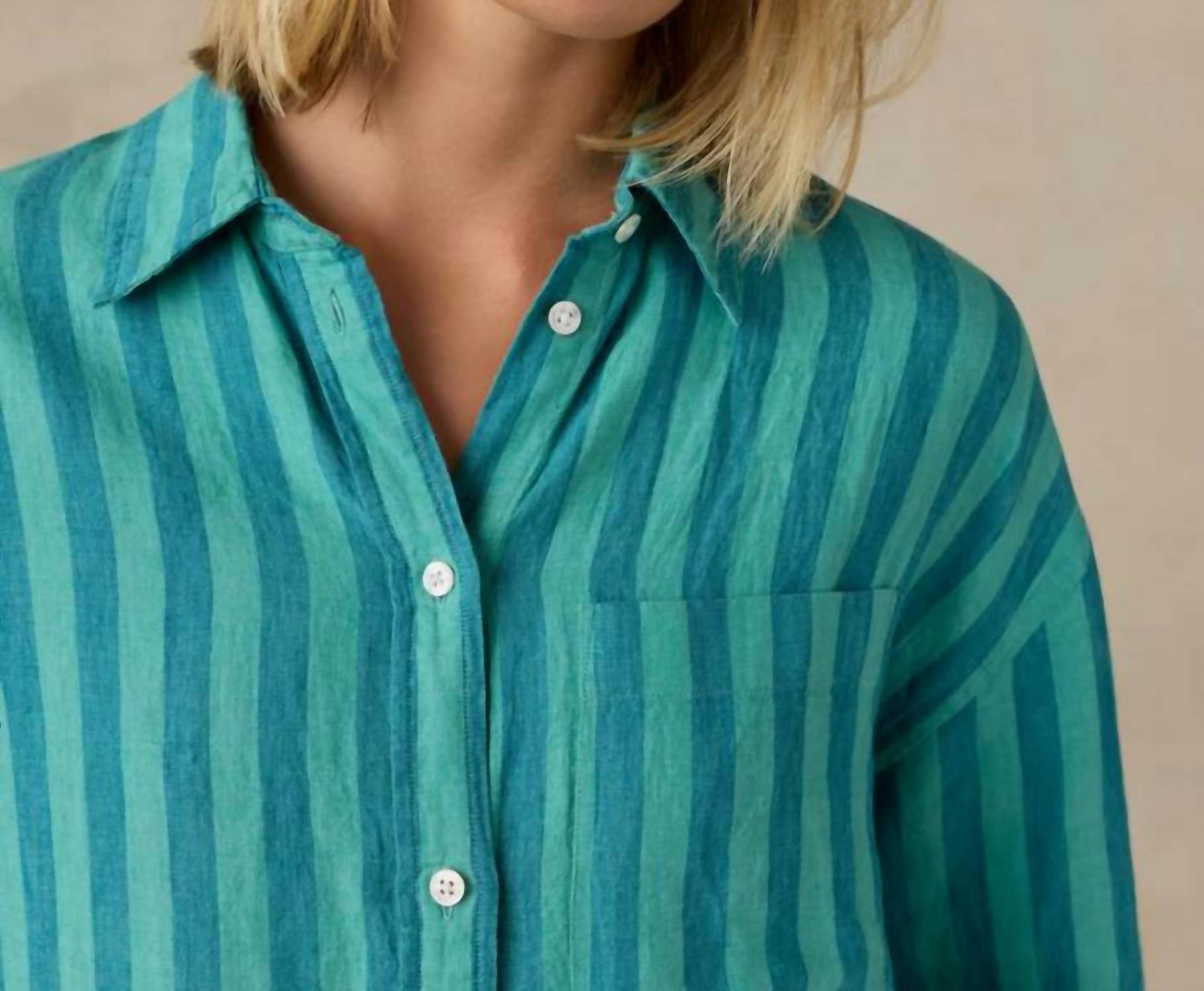 Faherty - Laguna Linen Relaxed Shirt