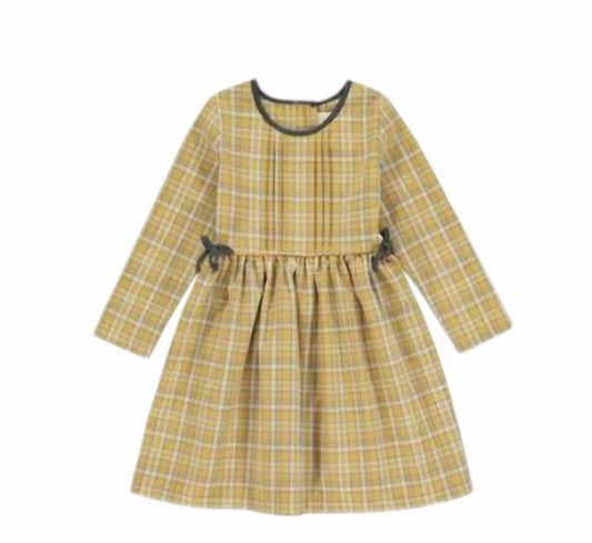 Vignette - Girl's Pearl Plaid Dress