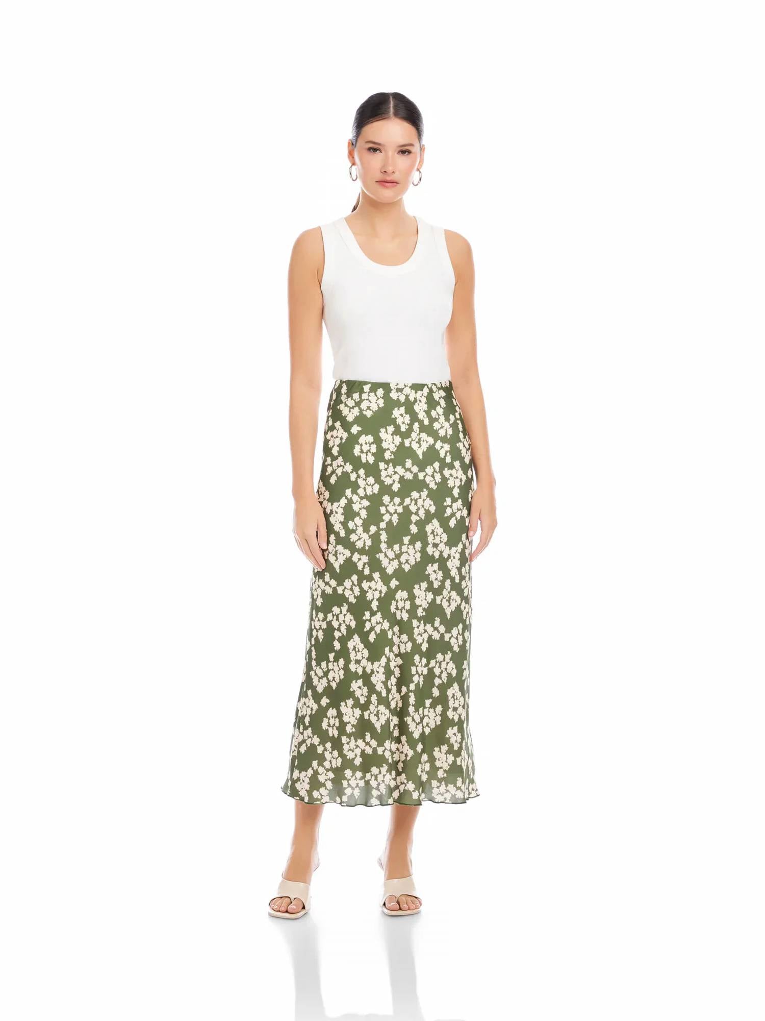 Fifteen Twenty - Eva Bias Ankle Skirt