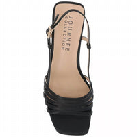 Journee Collection - Women's Shayana Multi Strap Sling Back Sandals