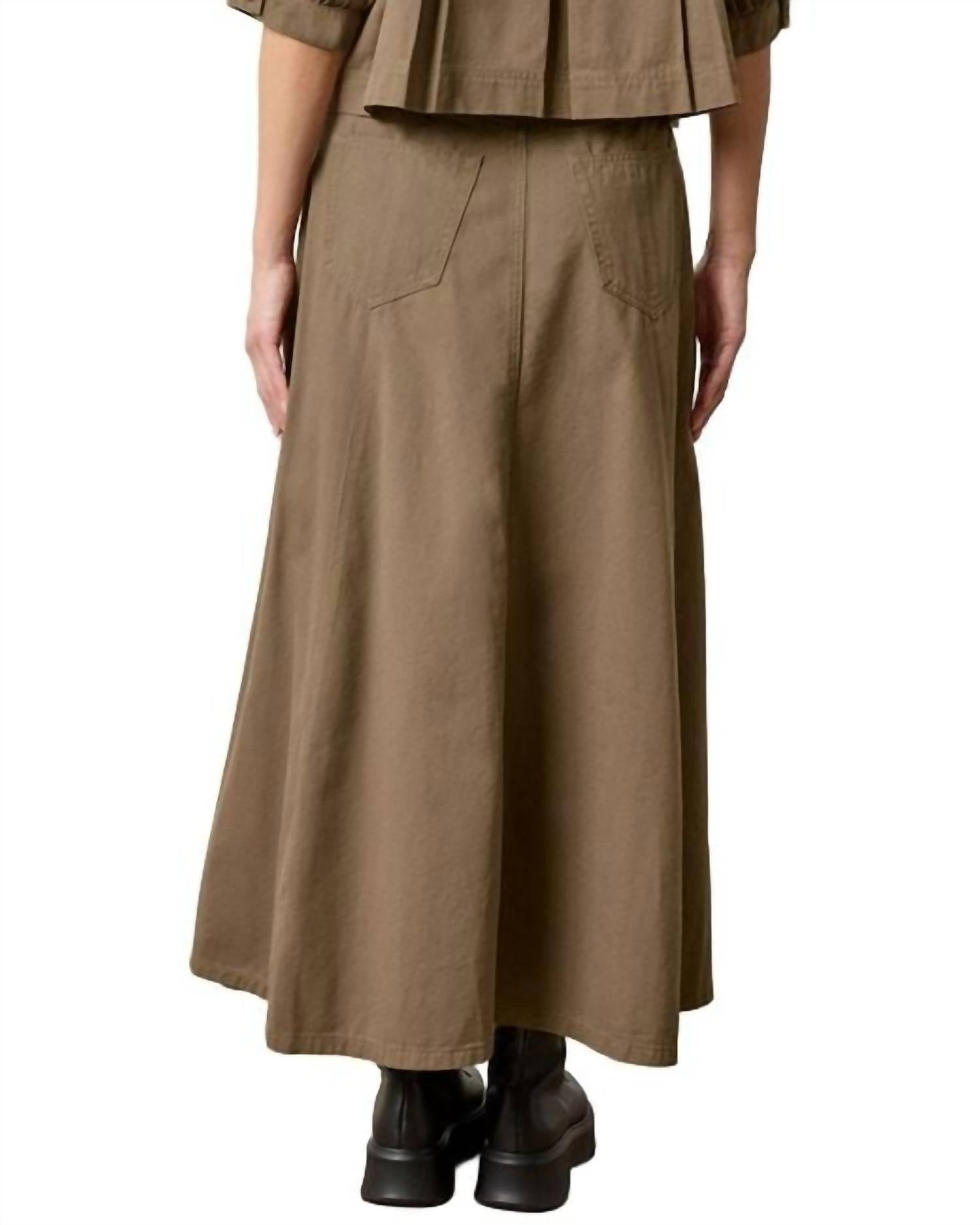 Lilla P - Seamed Maxi Skirt