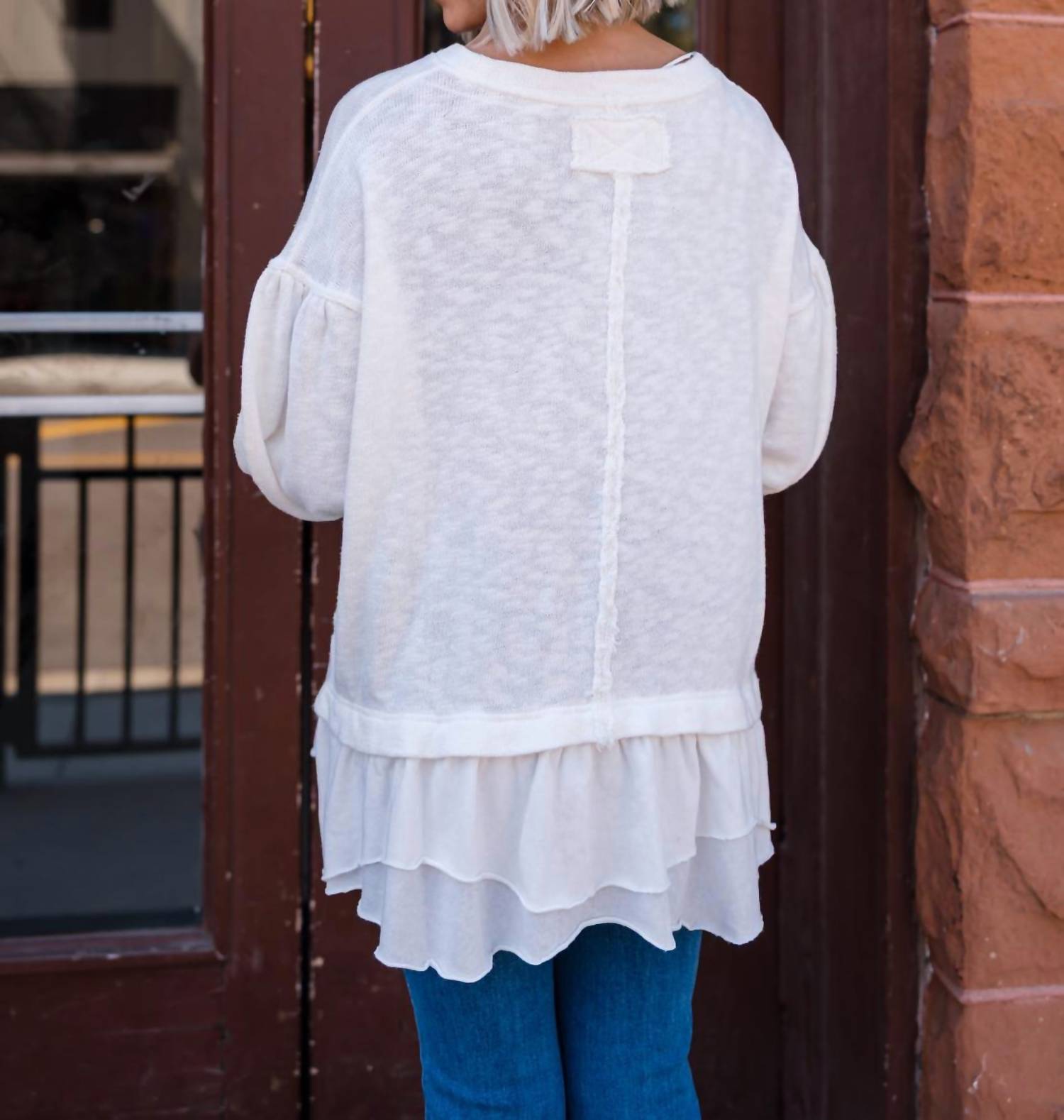 Free People - Women's Maddie Long Sleeve Top