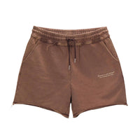 Yesterday is Dead Men's Made With Care Core Shorts in rust - men's shorts