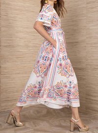 Hale Bob - Mona Poplin Maxi Dress