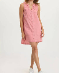 XCVI Catava Mini Dress in cherry fizz - women's dress