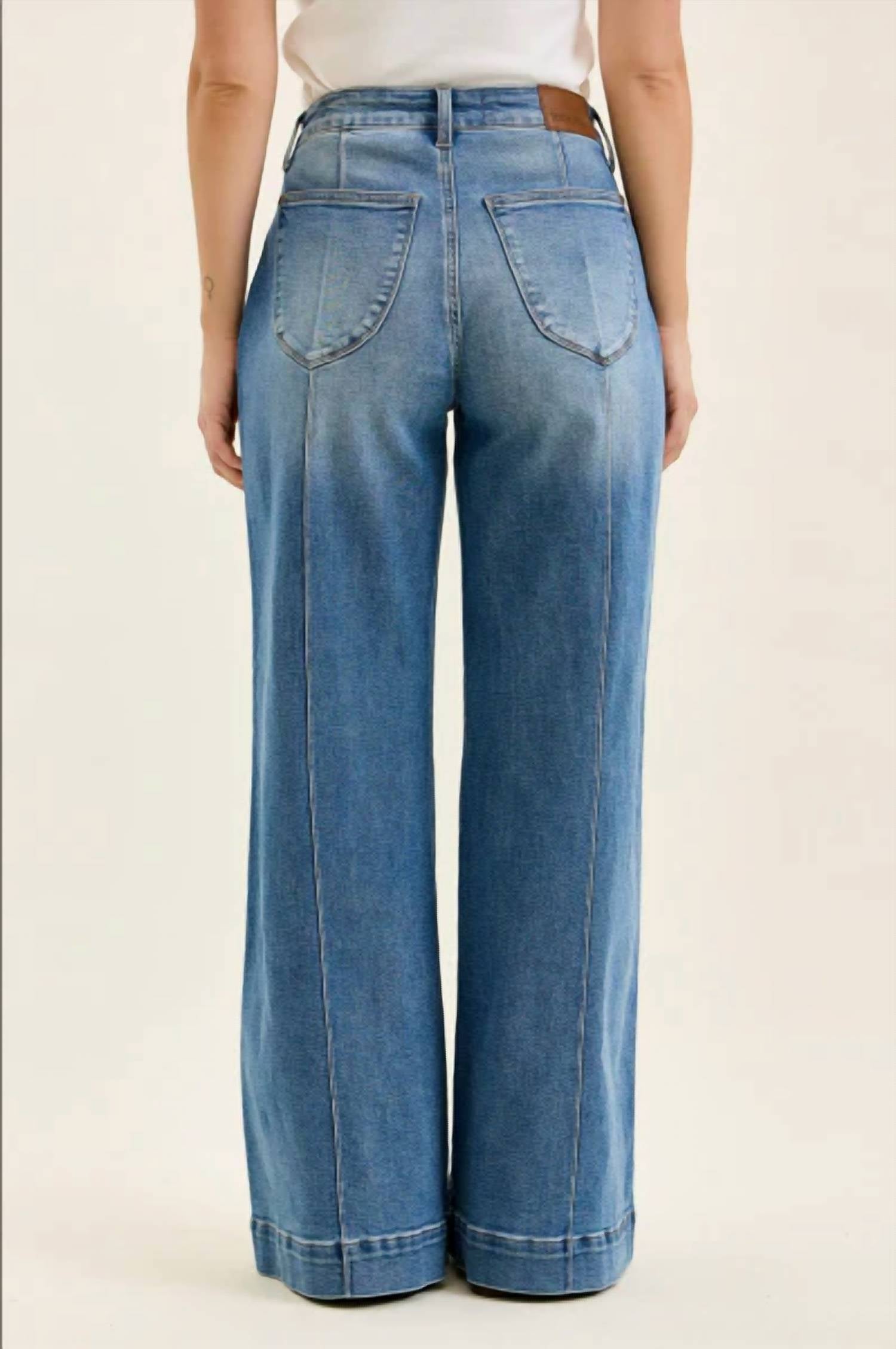 Judy Blue - High Waisted Liza Palazzo Jean