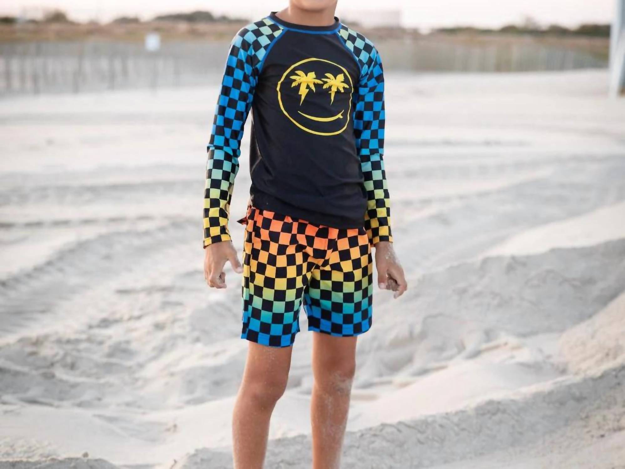 Appaman - Checkerboard Swim Trunks