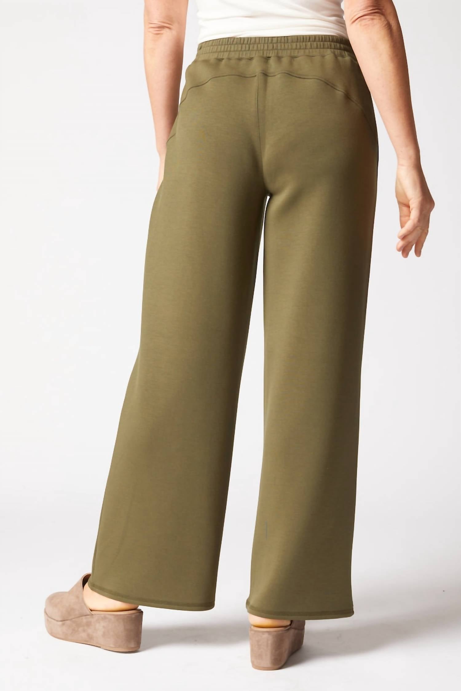 habitat Passport Knit Travel Pant in forest - women's pants - detail view