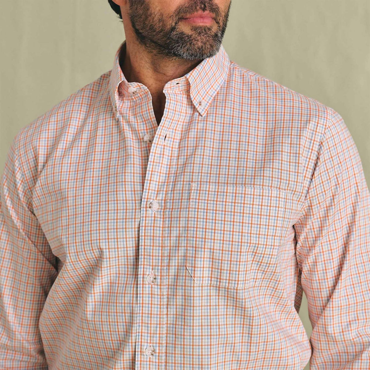 Tom Beckbe - Men's Ensley Pinpoint Oxford Shirt