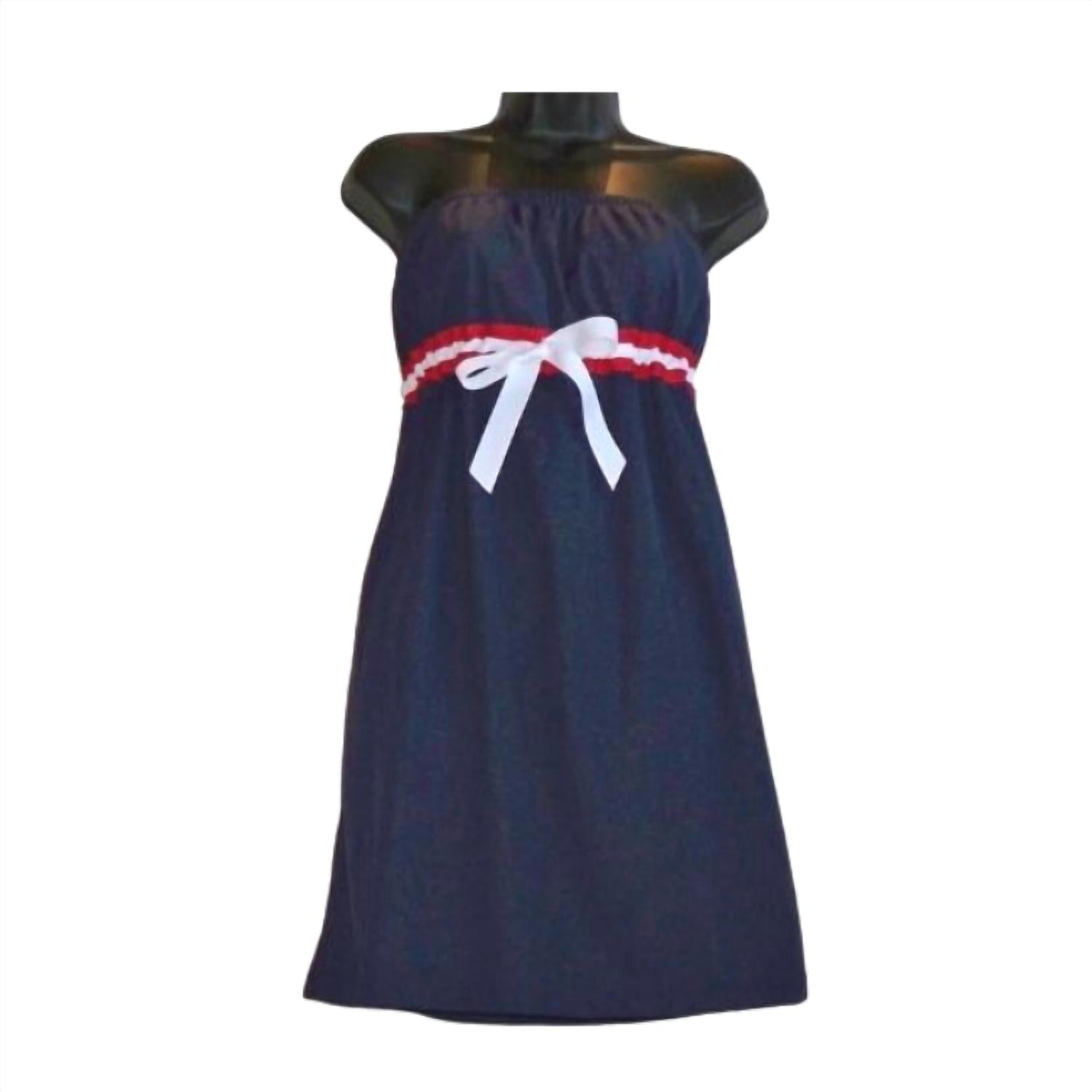 Glitter Gear - Solid Strapless Dress